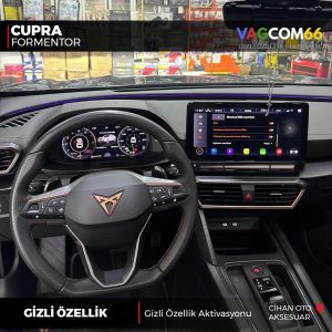 CUPRA FORMENTOR GİZLİ ÖZELLİK AKTİVASYONU